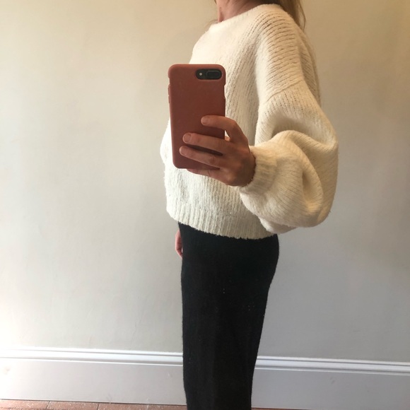 atelier delphine balloon sleeve sweater - Picture 3 of 6